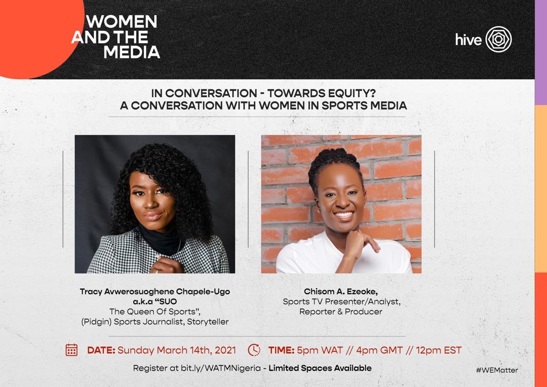 OfficialSuo's tweet photo. Still a month to celebrate women &amp; today being #MothersDay I am super honored to be in conversation with some of the Africa’s most brilliant minds in sports &amp; media- 

Equity for women in sports media is attainable.
Register &amp; log into the convo to find out how fam... #Kpoko! 💜 https://t.co/deYV97S69d