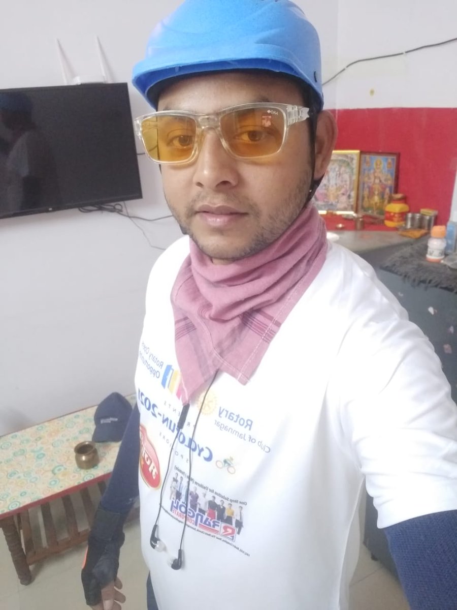 ansul_rathod's tweet photo. Let's do This 😍🚴
@SP_Jamnagar @Rotary @jamnagarnews
#Cyclofun
#100km https://t.co/RCsczB8DXX