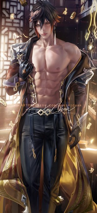 1 pic. #zhongli nsfw set ;''3
set(10+ vrs)/PSD/rewards ;3- https://t.co/sbjevmqezL
#GenshinImpact https://t