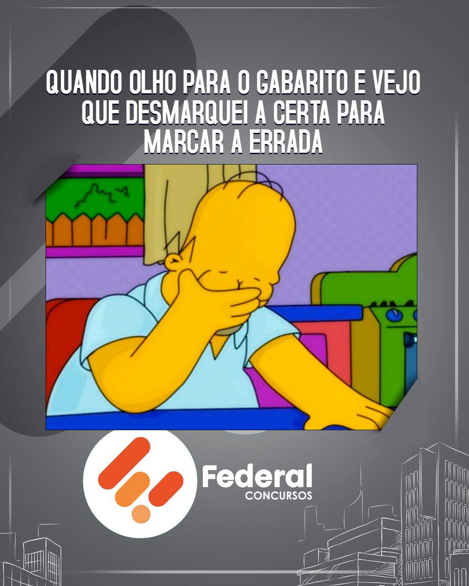 Federal_Oficial's tweet photo. Sabe o que dizemos sobre intuição, concurseiro querido do meu <3?

Para deixar sempre a primeira que você marca! Eu testei isso algumas vezes e, olha, faz sentido!

Sem contar que é bem melhor não desmarcar a errada para marcar a certa do que fazer o contrário, não, concorda? https://t.co/5tL7VrleAq