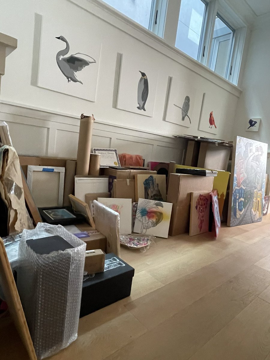 designerspen's tweet photo. The problem with collecting physical artwork... https://t.co/EK9xhLDEx7