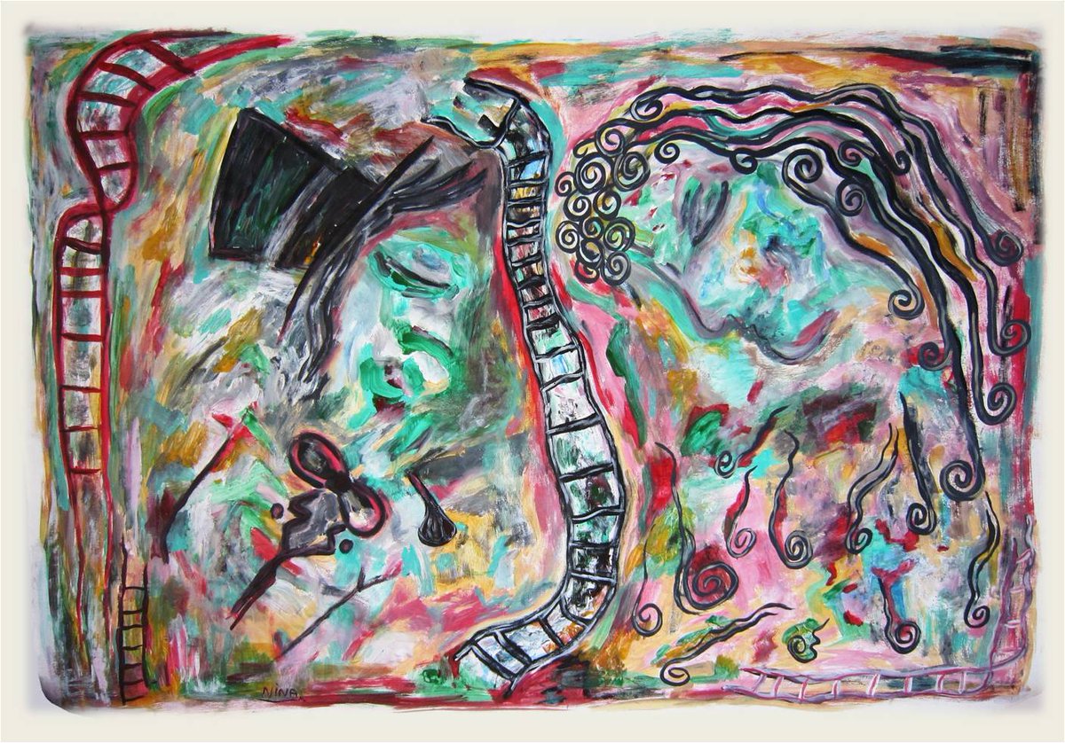 RanaAlwan2's tweet photo. Title: Carnaval 110X75 cm, Damascus, Nina
#acrylic #gouache #Damascus #Unique #Collectible #art #Overlapping #artwork #NFTs #blockchain #arts #cryptoart #BTC #Ethereum #cryptocurrency #cryptoartist #ninaart #painting #painter https://t.co/3WGZCbbbvb
