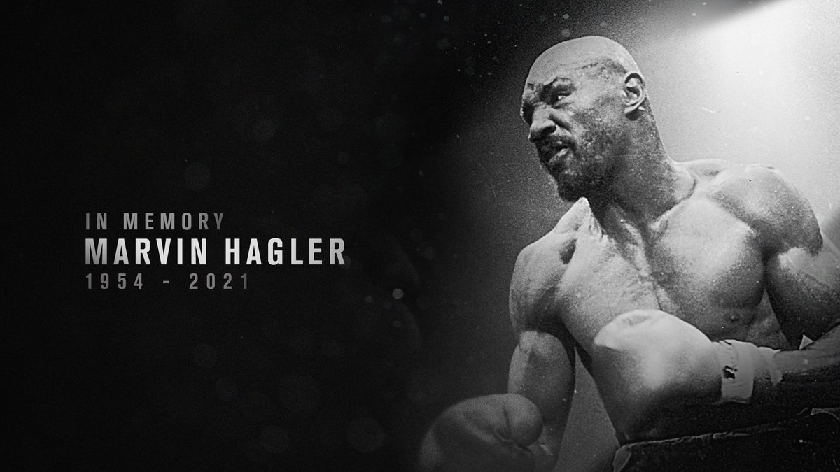 danawhite (@danawhite) on Twitter photo RIP Marvin Hagler RIP Marvin Hagler