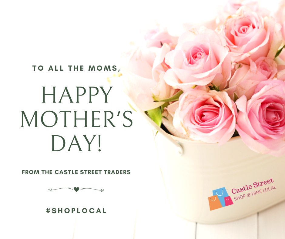CastleStTraders's tweet image. Hope everyone has a wonderful Mother’s Day! From all the Castle Street Traders 💐💕 #MothersDay
