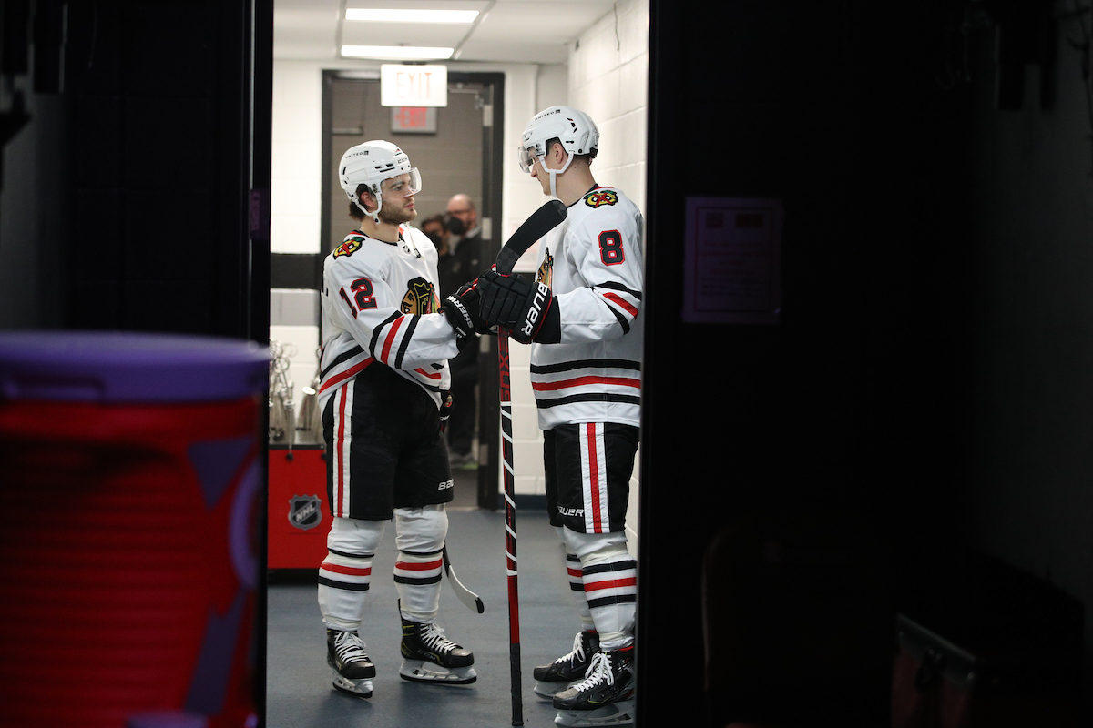 Pre-Period 2 chats. 

Watch live on <a href="/NBCSChicago/">NBC Sports Chicago</a>: Blackhawks.com/MyTeams