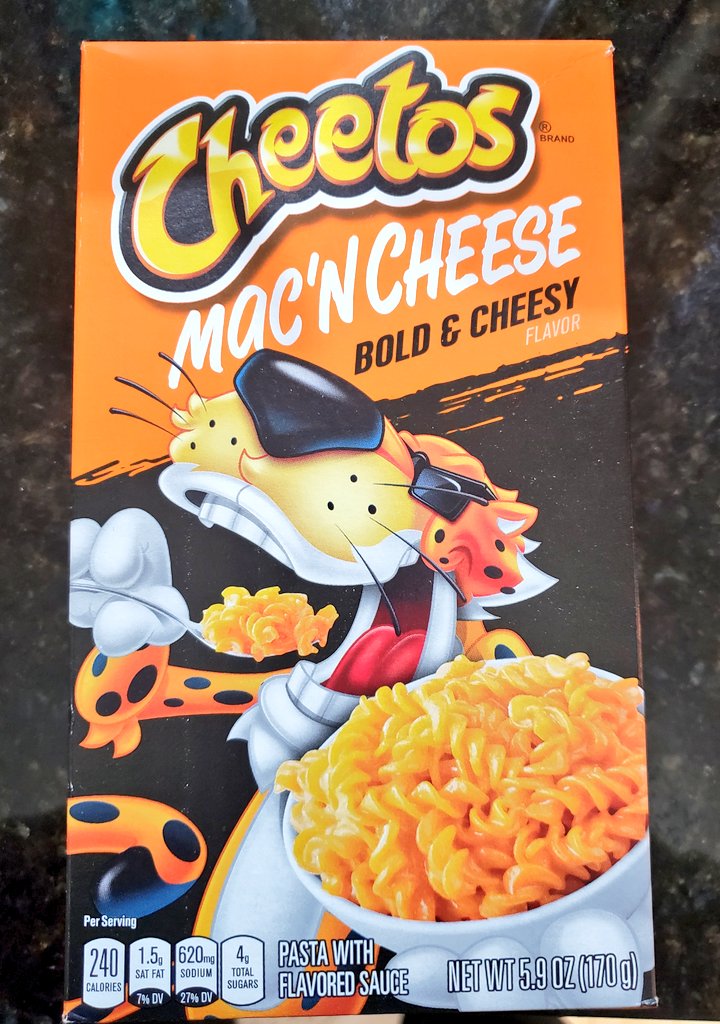 Ascheideman1's tweet photo. Not sure how I feel about this, but going to give it a shot! @ChesterCheetah https://t.co/06jrGsqNuM