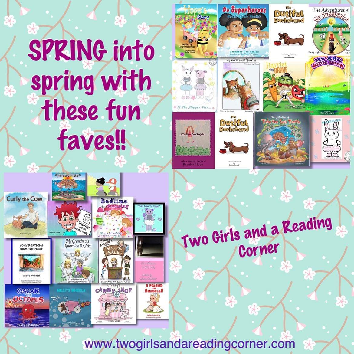 MandyLeigh_4's tweet photo. Don't forget to spring forward with an AWESOME Two Girls' book and set your clocks forward too. ⏰
https://t.co/tkAroCHlQY
#springiscoming #springforward #SETYOURCLOCK #books #twogirlsandareadingcorner https://t.co/9NqIFf3TTu