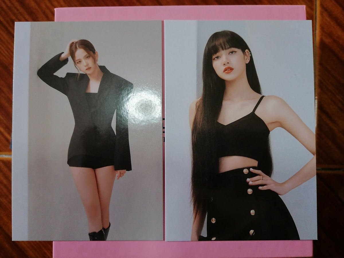 MagicMarketPH's tweet photo. Blackpink the album💛
Jisoo photocard - 250 each💛
Jisoo postcard - 120 php
Lisa postcard - 120 php https://t.co/Gf6LidKiaC