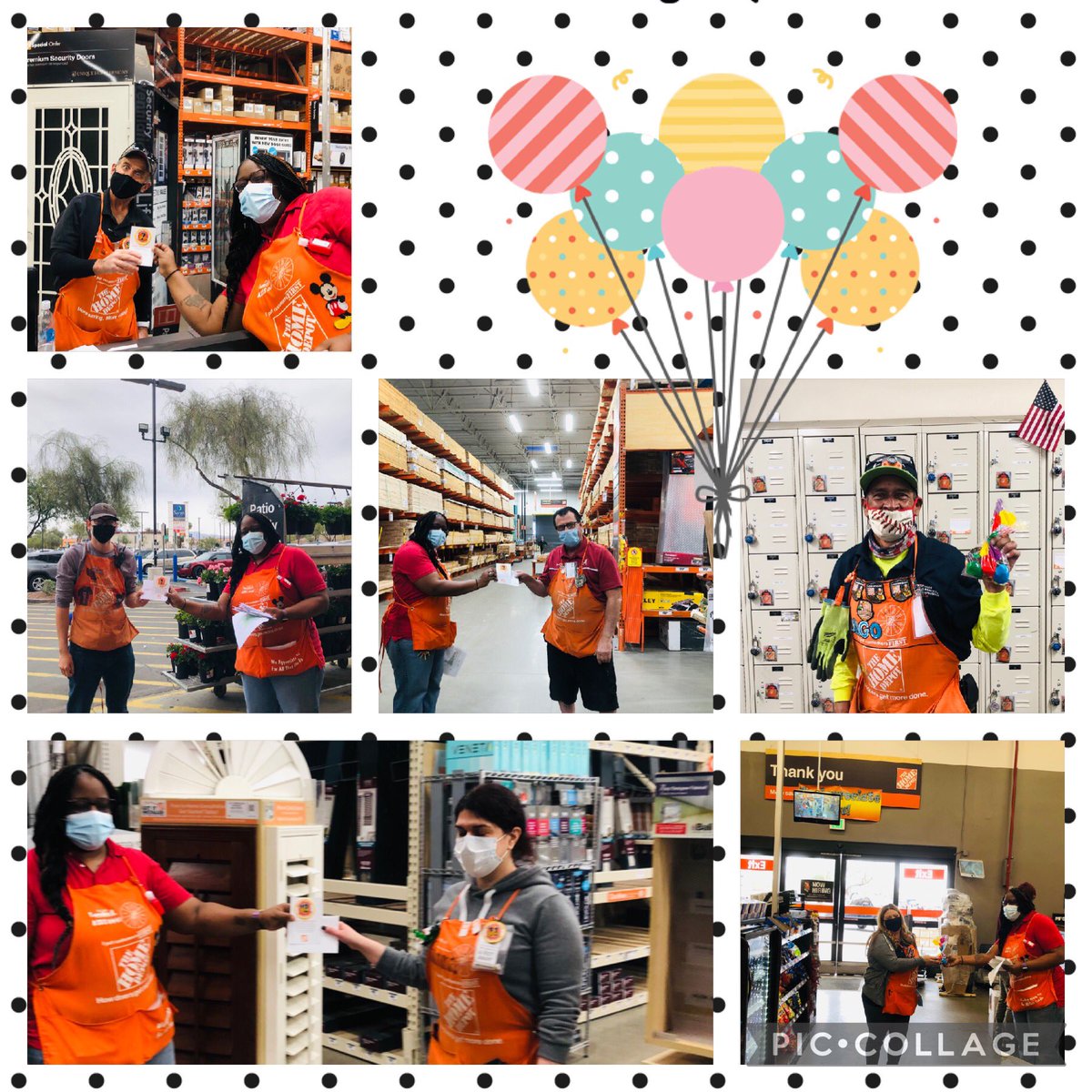 Having a blast 💥 celebrating special birthday , milestones, Homer awards, so much to be great full working with amazing people congratulations everyone! #GetInvolved <a href="/VernonDay9/">Vernon Day</a> <a href="/THD_Stephanie/">Stephanie Brooks</a> <a href="/thd_steveb/">Steve Bell</a> <a href="/thdrylee1/">Rylee Elliston</a> @jay_veeTHD441 <a href="/DonBlak81081991/">Don Blake</a> <a href="/0441Thd/">VOA441THD</a>