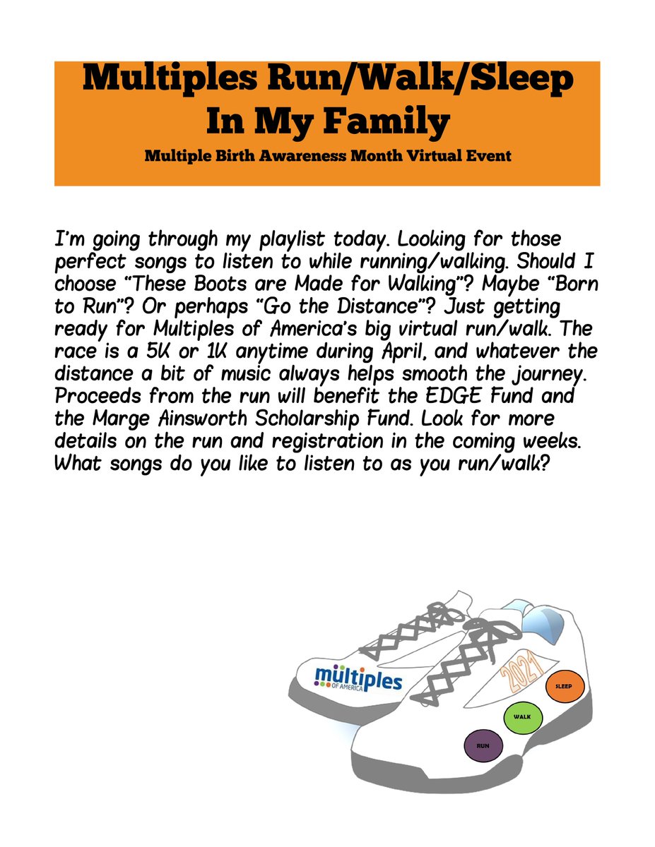 MultiplesUSA's tweet photo. #Move4Multiples
#SupportMultiplied
#MultipleBirthAwaress2021 https://t.co/NBpxW0Puf7