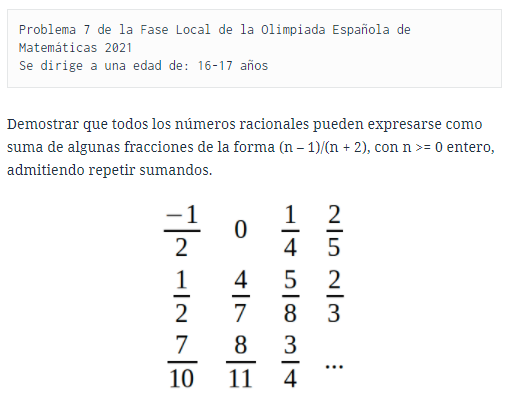 DimatesUA's tweet photo. Ya está disponible la solución de #LosProblemasDeDimates #186: 

📌 Fracciones sumadas
💻 https://t.co/ZjT8s9zSzw

¡Ya mismo un nuevo problema!

Problema 7 #FaseLocal #OME2021 

@RobSelGom
@OMErsme
@Calendarimat
@EstalmatCV
@RealSocMatEsp
@Dimatematicas https://t.co/xykInX7bPt