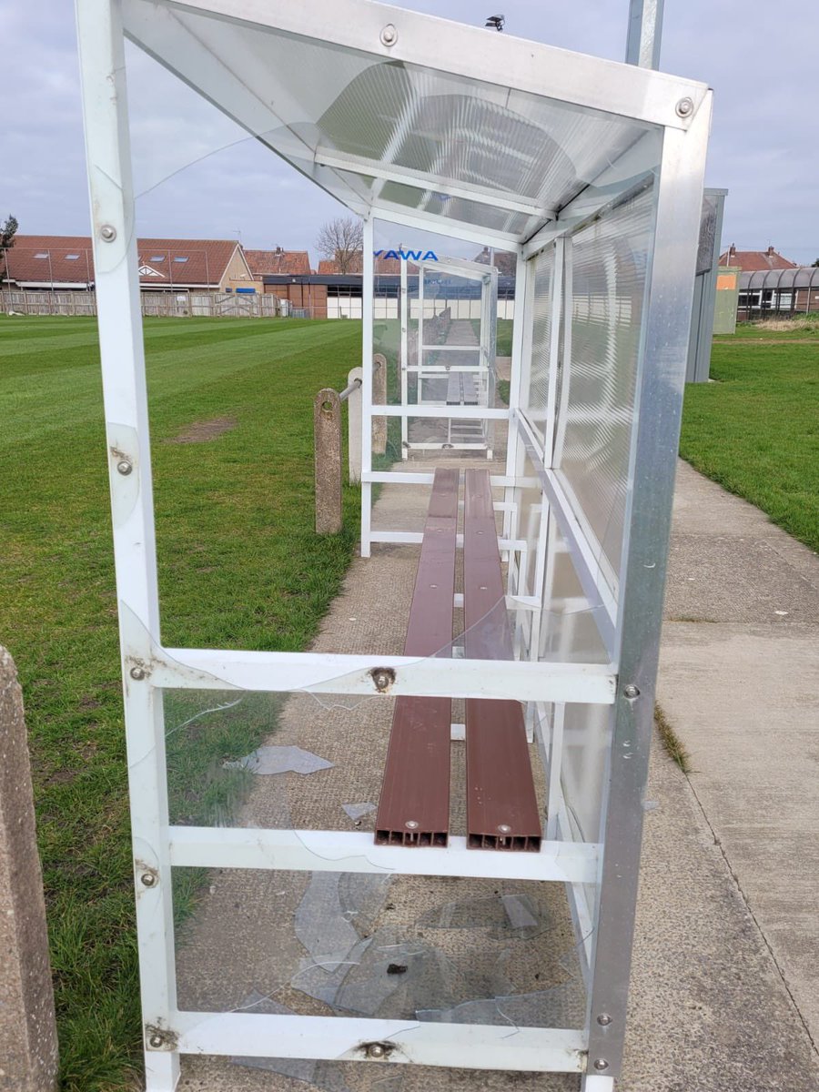 Sad news to report!

We have woken up to the sight of mindless damage to the dugouts and stands at our home ground of Perth Green. If anyone has any information about the idiots who would do this please message us so we can alert the authorities ☹️ <a href="/theofficialnl/">NightLife</a>