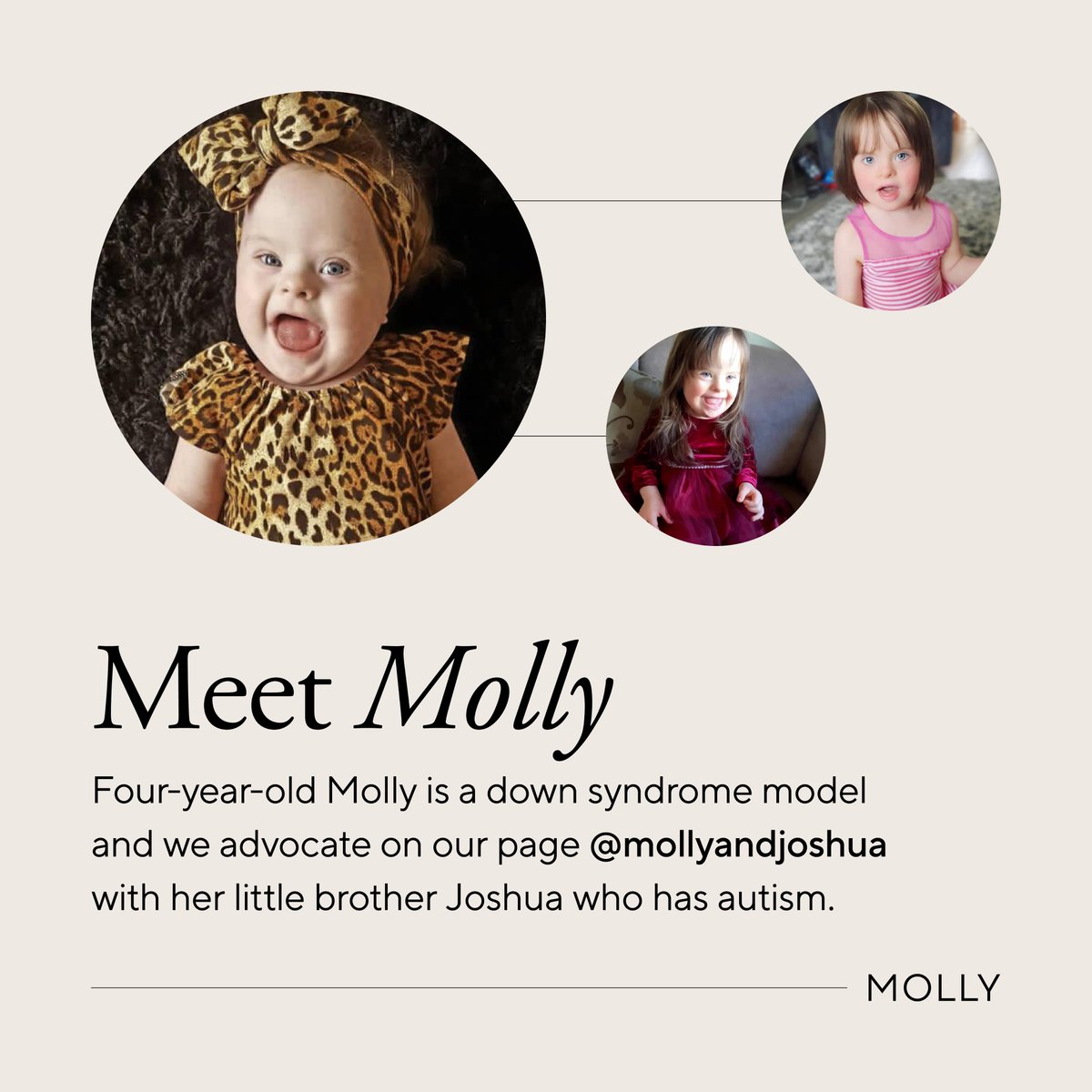 dunnesstores's tweet photo. HAPPY WORLD DOWN SYNDROME DAY 🤗
We are honoured to be handing over our platforms today to celebrate with our friends from the Down Syndrome community. Visit our social accounts today to see their messages and learn more about Down Syndrome. Meet Molly and Alan! #wdsd2021 https://t.co/BQdMQ2vSYJ