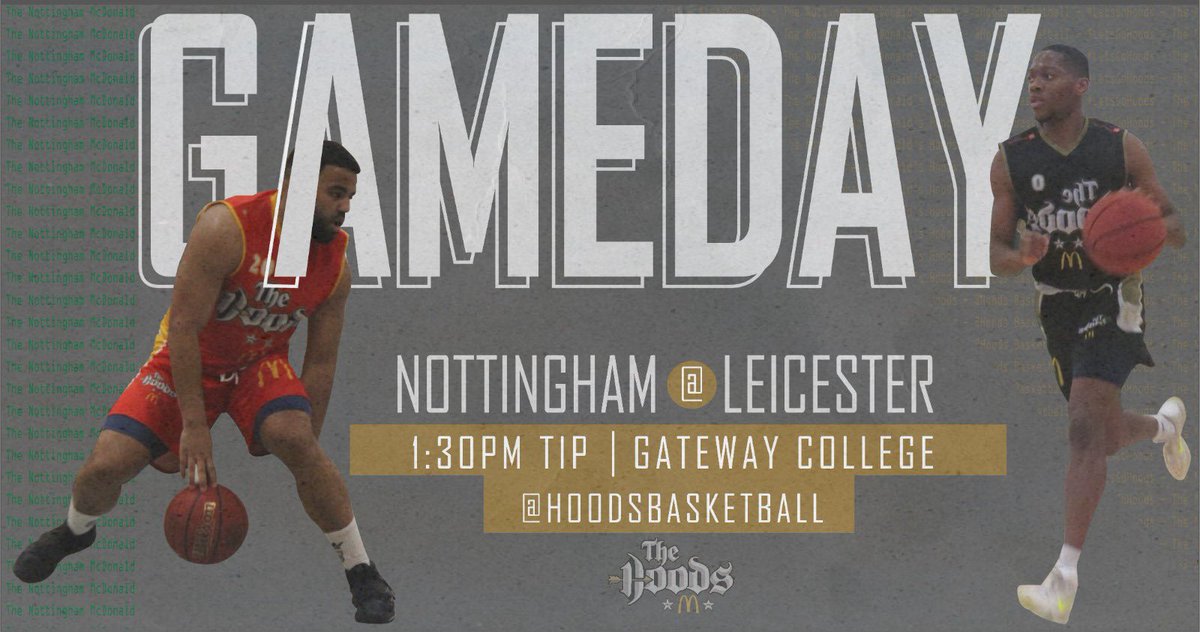 hoodsbasketball's tweet photo. IT’s GAMEDAY! East Midlands Derby day as The Hoods take on Leicester Warriors away at Gateway college. Keep a look out on our story for game updates. #letsgomchoods
#basketball #nba #sports #ballislife #basket #nike #sport #bball #NBAAllStar https://t.co/bZ3EFqewkb