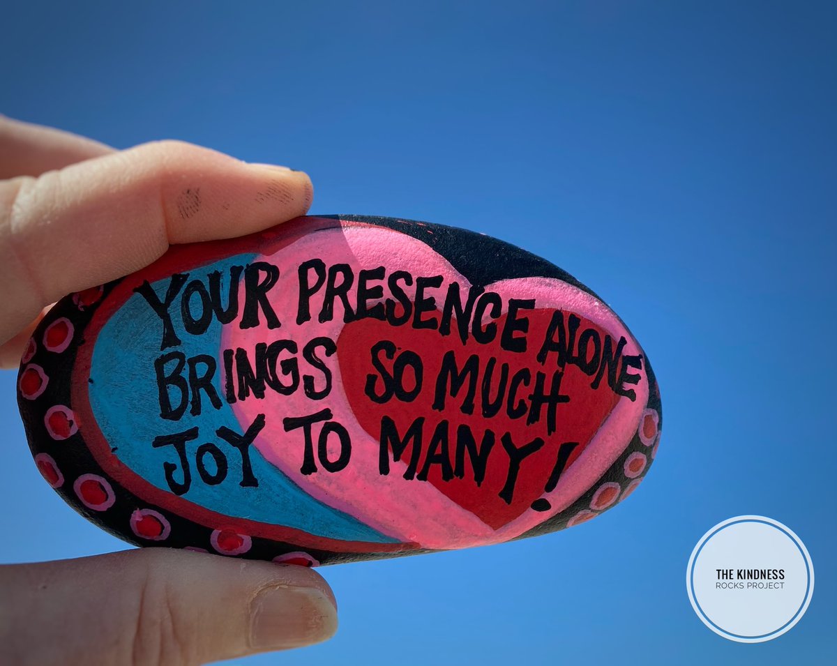 Your presence alone brings so much joy to many 🌷
#thekindnessrocksproject