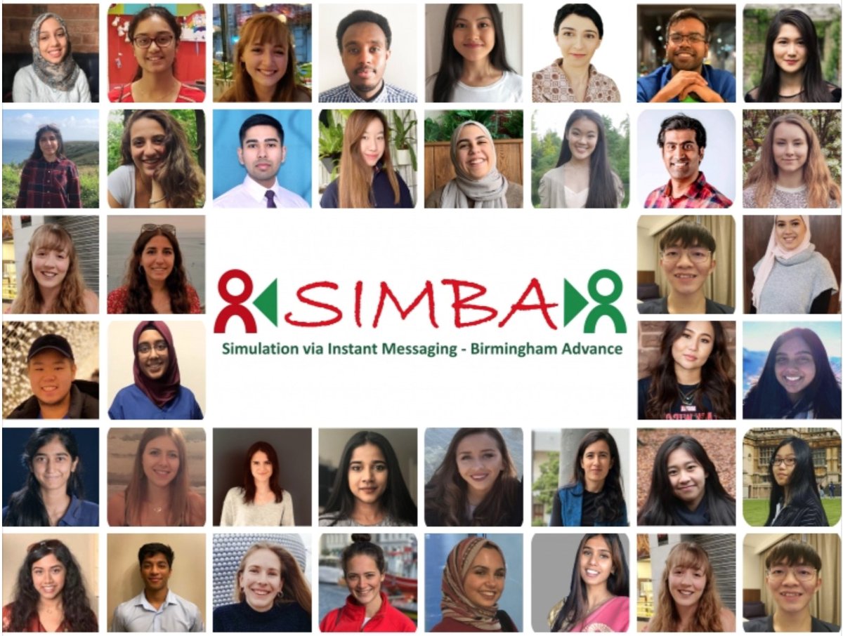 While we're on #StepUp..

2020-9 sessions in 7 months

2021-
🔟 successful sessions in 40 days
332 registrants
203 participants
103 moderators
26,336 WhatsApp msgs
 💯% interaction

In awe &amp; admiration of our incredible @SIMBAsimulation team.🙌

PS:They're just getting started 😉