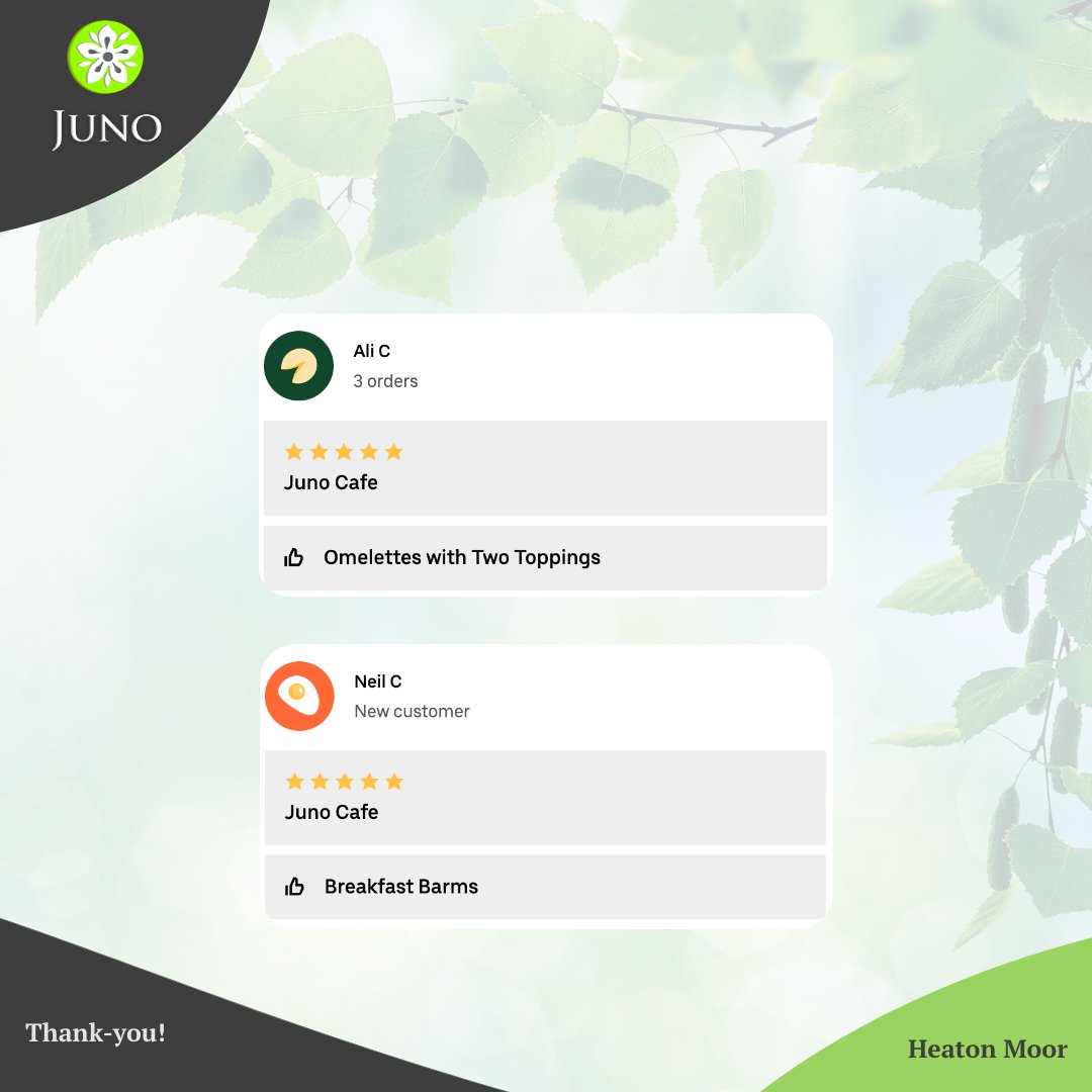 Juno cafe tweet media