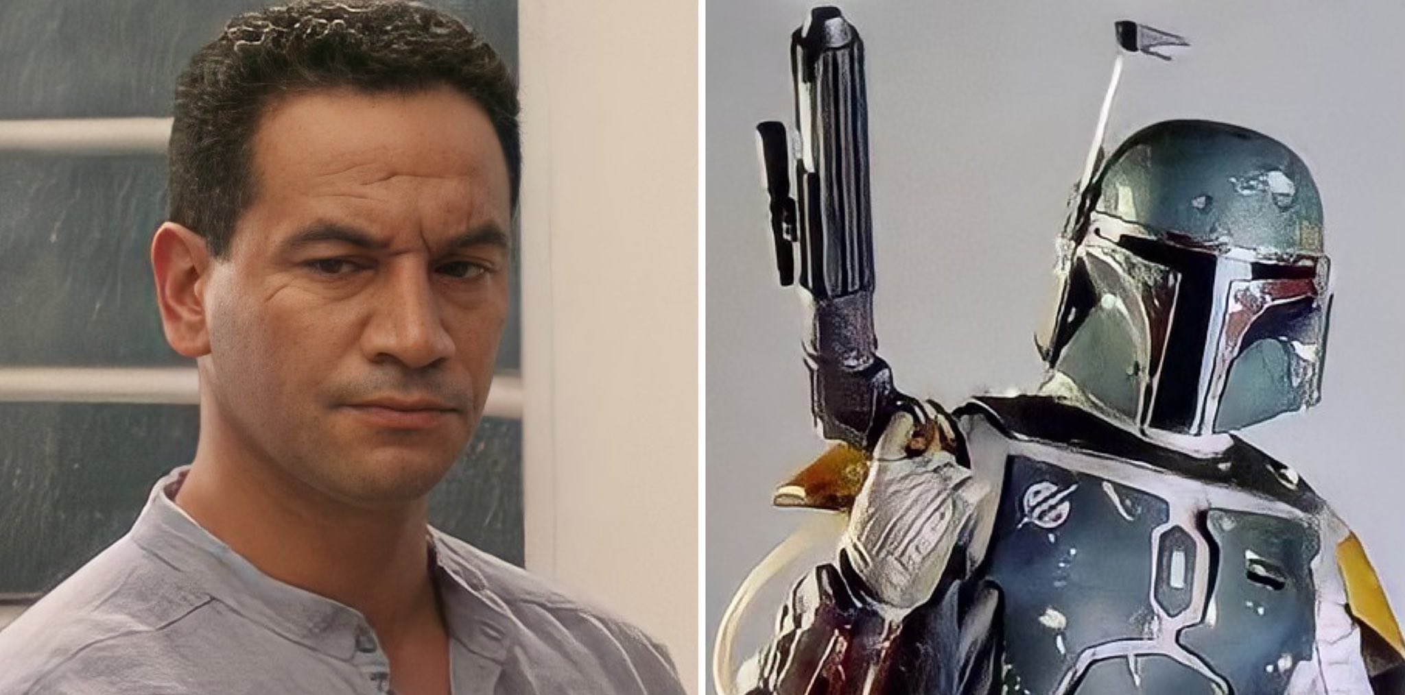 スターウォーズ ジャンゴフェット ボバフェット役俳優 直筆サイン スターウォーズ ボバ・フェット直筆サイン入りフィギュア