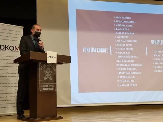 sadkomkurumsal's tweet photo. SADKOM / Stratejik Araştırma, Düşünce ve Koordinasyon Merkezi 1. Olağan Genel Kurul Toplantısı İstanbul Yayla Bahçelievler Kültür Merkezi'nde gerçekleştirildi. https://t.co/FvQszAhRlt