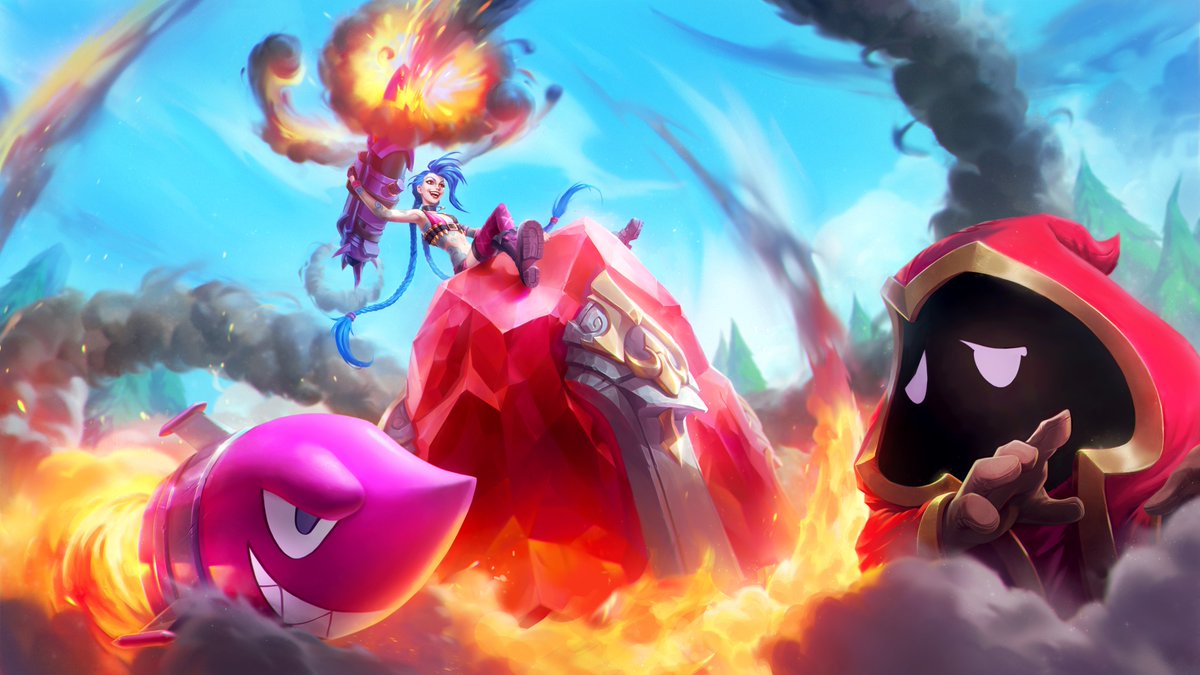 Una red de torretas defiende las bases de #WildRift. Pocos saben cómo se formaron estos imponentes monumentos de piedra, pero todos temen su poder devastador. Bueno, casi todos 🚀