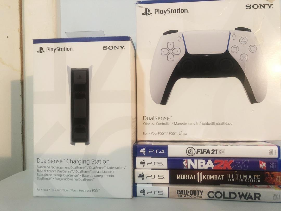 KorniaGames on Twitter: "PlayStation 5 Extras available for sale & rental.  PRE-ORDERS for the Ps5 consoles coming soon. DM for more or WhatsApp +966  54 7832620 #redmarketsunday https://t.co/0EE841INX3" / Twitter