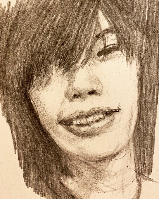 米津玄師(高画質)のTwitterイラスト検索結果(古い順)。