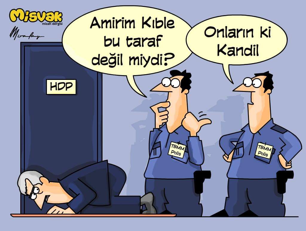 Vekilliği düşen Ömer Faruk Gergerlioğlu
yatak döşek yatma tutmayınca abdest alıp namaza başlar