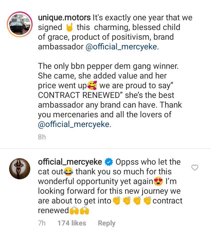Xtychris4ever's tweet photo. Mercy Eke the baddest Ambassador "CONTRACT RENEWED"
E choke differently 🔥 🔥 

LAMBO IS BACK
UNIQUEMOTORSxMERCYEKE
#MercyEkeYouTube https://t.co/Wv3wMkipcb