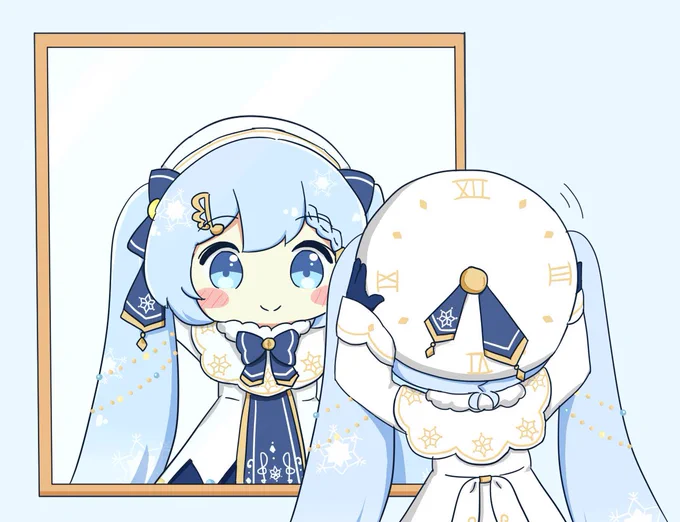 時計ちゃんお疲れ様でした!!
#SNOWMIKU2021 