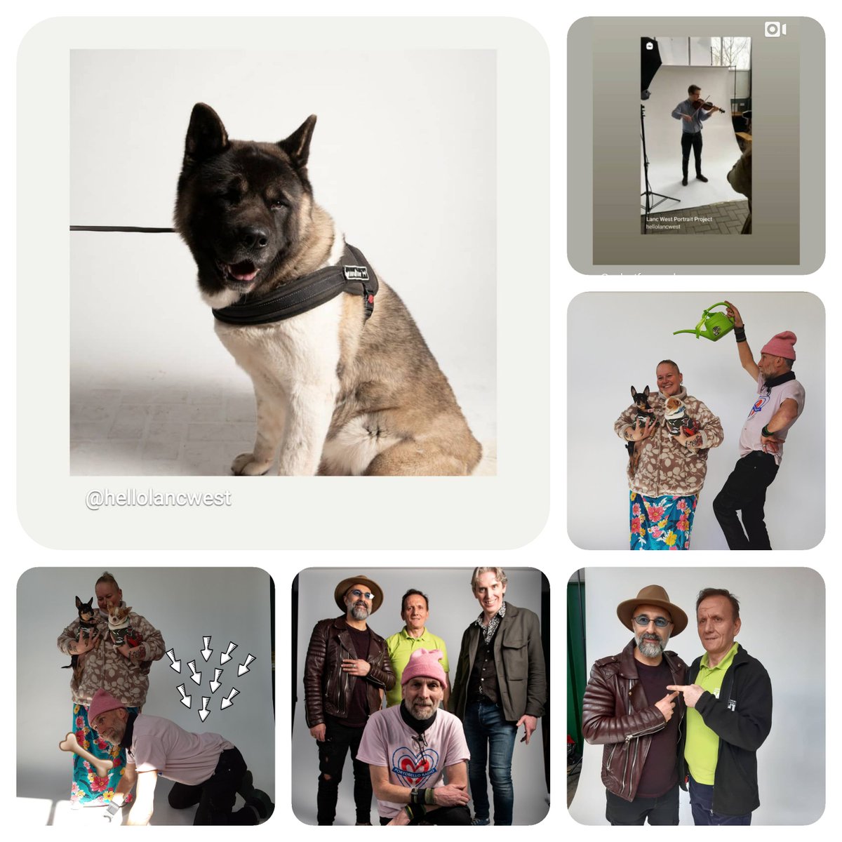 PerenoRobert's tweet image. 📸 Oh! What fun we had over two days of #lightcameraaction for the #lancwest #portraitproject courtesy of #thenationallotterycommunityfund 🤩📸 We must do more #happy projects like this @helloLancWest @DadouAbbas @moogsurf 😜