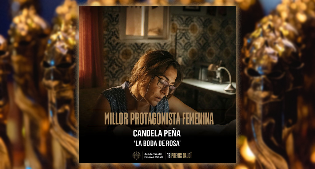 academiacinecat's tweet photo. Candela Peña @candela_penya, Premi Gaudí a la Millor protagonista femenina per LA BODA DE ROSA https://t.co/adU3DsTiXF