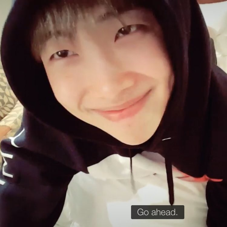 vigorousjimin's tweet photo. bringing back when an army asked namjoon if they can call him JOON, and he said “go ahead” with a priceless smile https://t.co/MehQvYaPyf