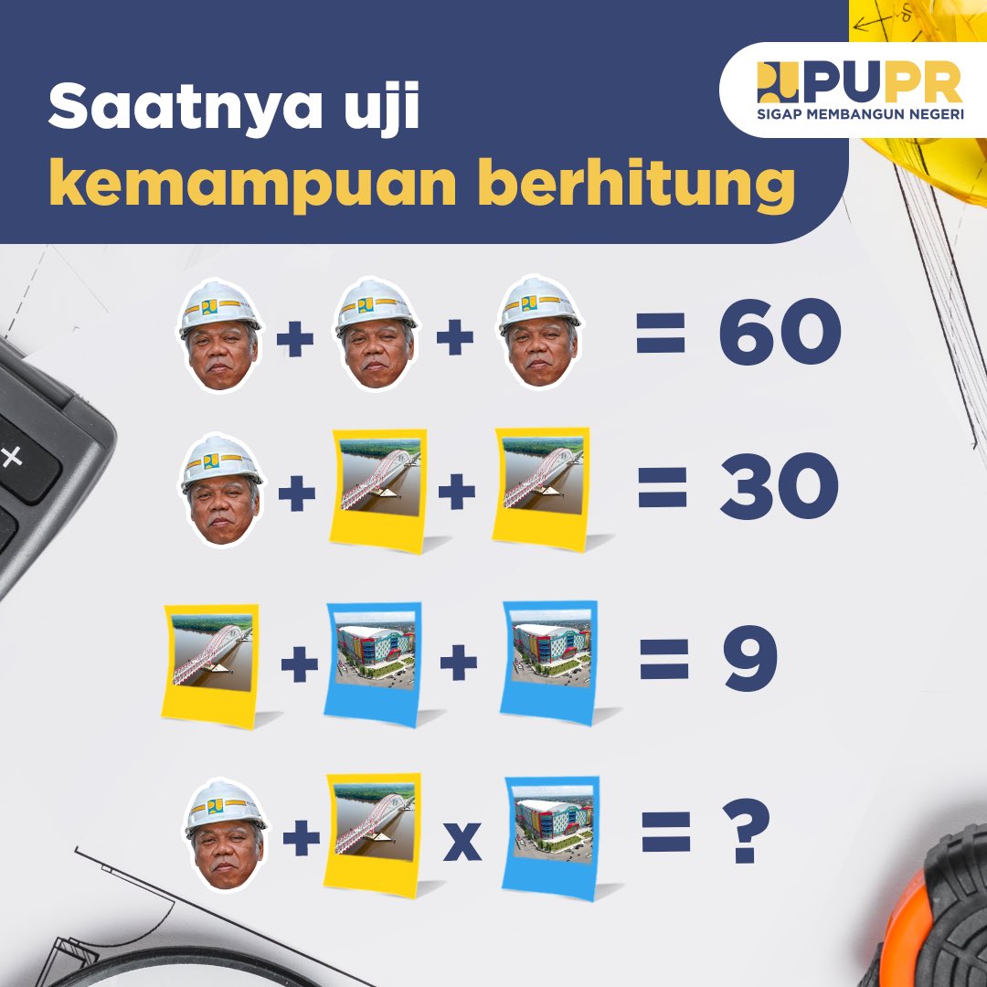 KemenPU's tweet photo. Mimin yakin #SahabatPUPR bisa jawab tanpa nyontek kolom komentar…

#SigapMembangunNegeri https://t.co/zxOypiZa5g