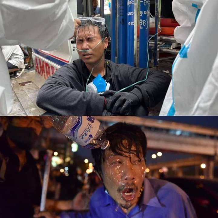 FansTaew's tweet photo. Myanmar people stand with you 
💪💪
Be strong and be safe 
Our worrying 🙏🙏😢
We must win 
#whatishappeninginthailand #saveเสกจิ๋ว
#SaveThailand https://t.co/PQNzbtYqhJ