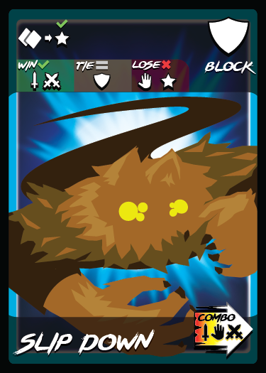 TableFighter's tweet photo. noticeable in cards like Bug Wheel, Bug's most important card as it beats block on charge which is theoretically super powerful but the big deck balances it out. A big deck also inspires Bigger Equals Better and Heavy Fist Slam. Bug truly shows off that size equals strength https://t.co/AoA0ikqc24