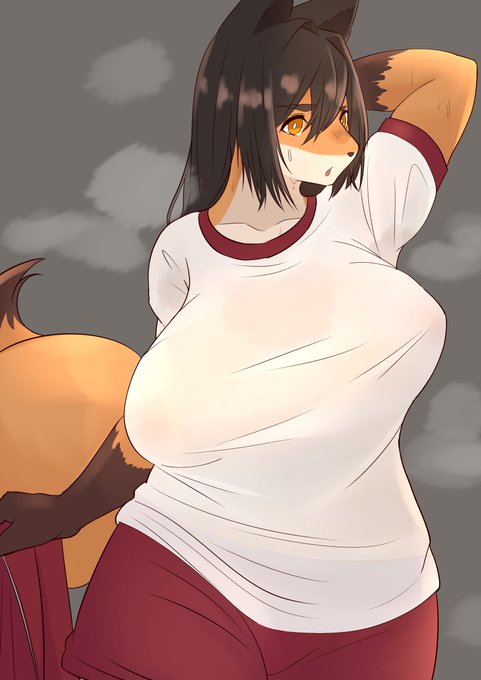 汗だく狐ちゃん
お久しぶりですね('・ω・`) 