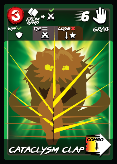 TableFighter's tweet photo. Bug's initial concept was pretty simple: A big monster grappler. Those mesh well since simply adding a grab to a normal deck is very natural and gives you a bigger deck which fits both ideas. Bug takes a lot of design inspiration from Street Fighter's Blanka which is very 1/2 https://t.co/4nq8FWkfF7