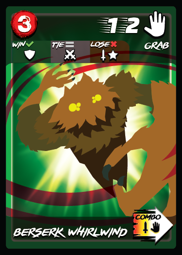 TableFighter's tweet photo. Bug's initial concept was pretty simple: A big monster grappler. Those mesh well since simply adding a grab to a normal deck is very natural and gives you a bigger deck which fits both ideas. Bug takes a lot of design inspiration from Street Fighter's Blanka which is very 1/2 https://t.co/4nq8FWkfF7