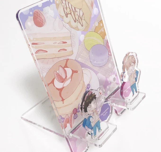 スマホスタンドの見本が早速?✨
キラキラです?❤️ 