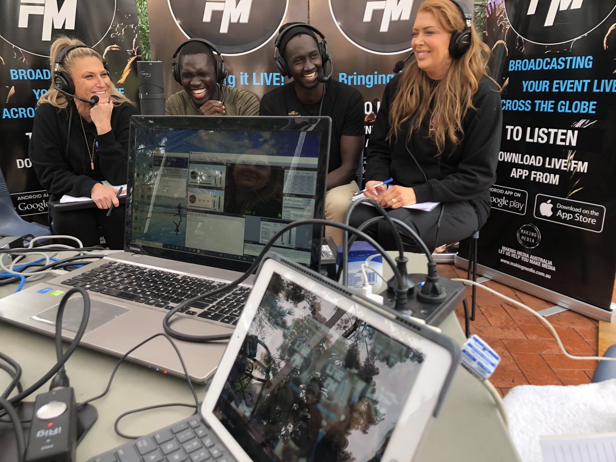 Great day at Westvale Community Centre today celebrating Harmony Day with magnificent @live_fm_online team <a href="/admanyoul/">Adongwot Manyoul</a> @lydiatesema_ @roshani_jayawardana @sachakaluri @sonyakarras ...superstars of radio <a href="/Making_Media/">Making Media</a> <a href="/Ralph_Barba/">Ralph Barba</a>