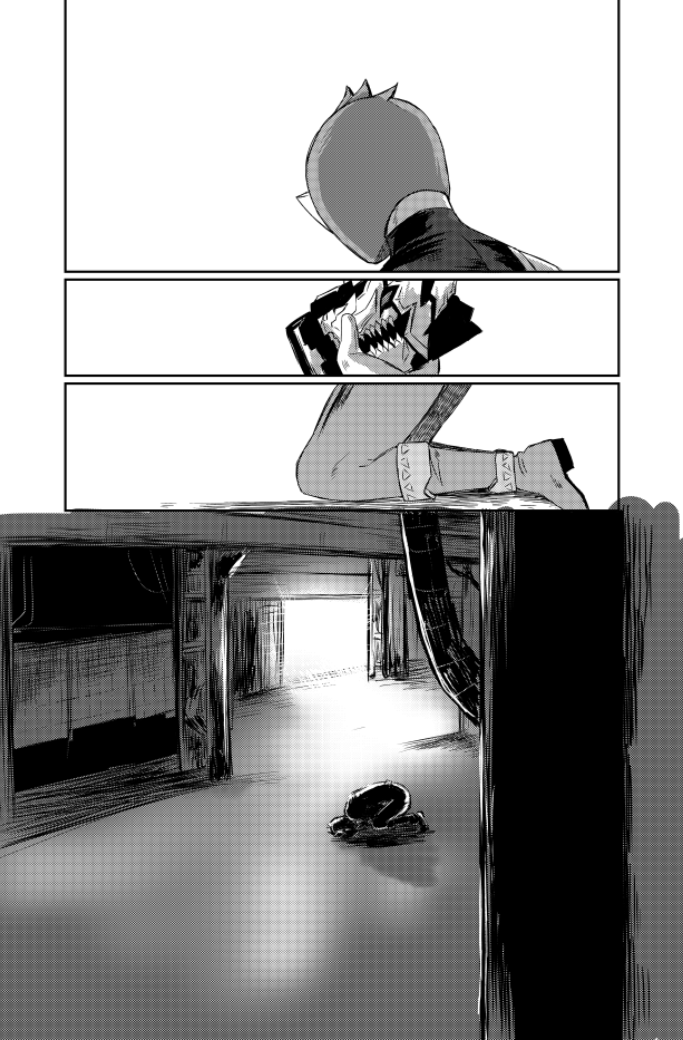 自分が描いた漫画で説明するとこんなカンジ
全編こんなカンジなので大変見づらい 