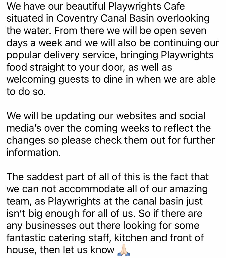 Playwrights Café tweet media