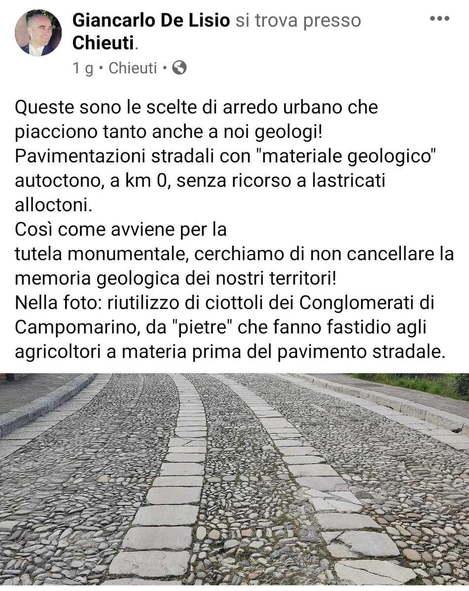 Geol. Giancarlo De Lisio (@giancadelisio) on Twitter photo 
