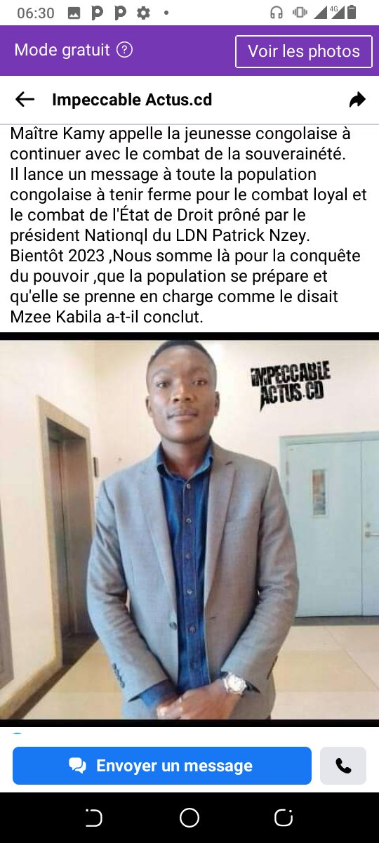 DemocratesN's tweet photo. Tribune de @CHRISTIANKAMY1 @CHRISTIANKAMY2 conseiller du Pdt Nat @nzey_patrick et cadre fédéral de haut Katanga https://t.co/gRjo7n5vY7