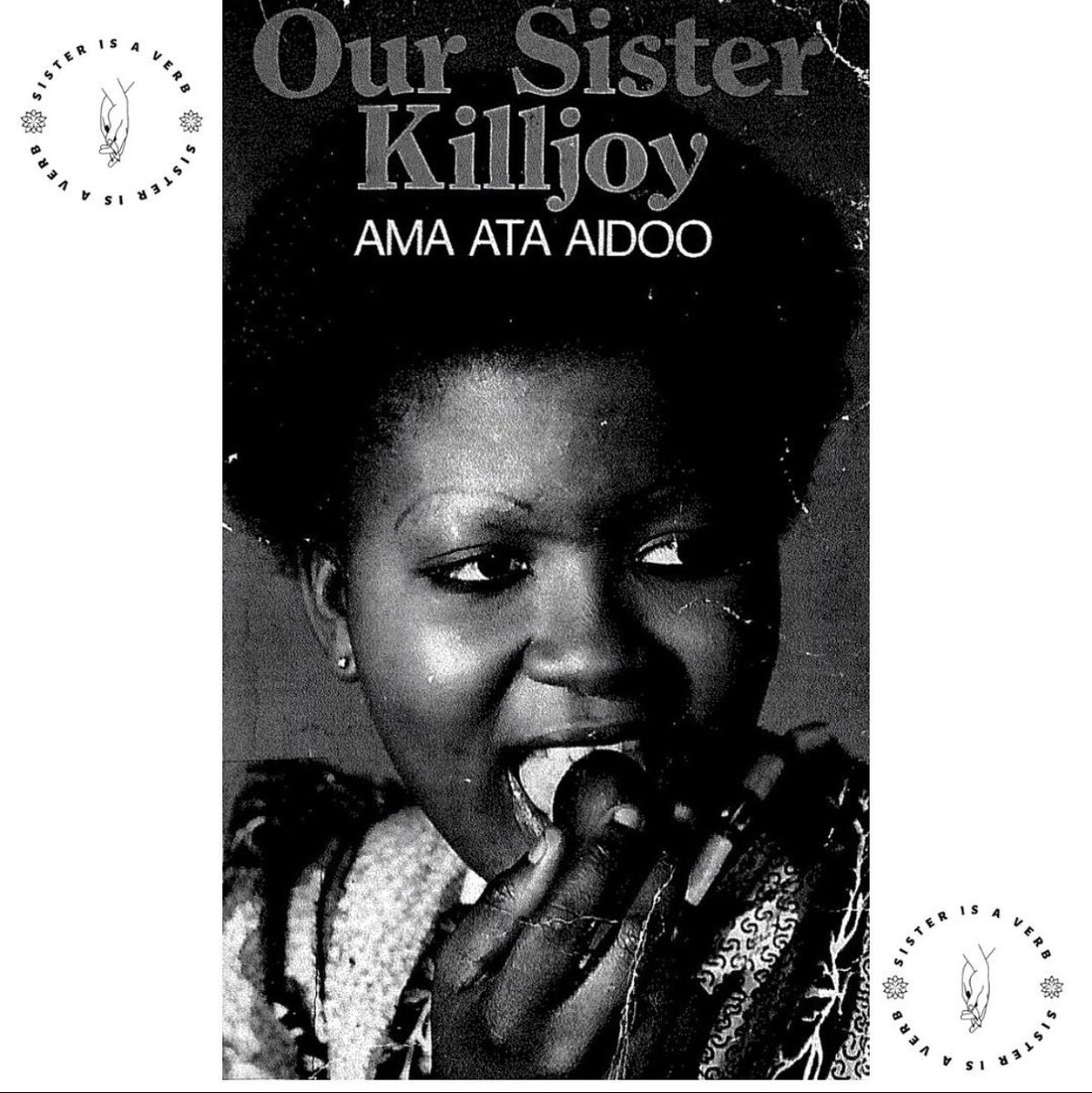 Sisterisaverb's tweet photo. For Women’s History Month we follow the adventures of Sissie from Ghana to parts of Europe. 

Join us as we read our book of the month 𝑶𝒖𝒓 𝑺𝒊𝒔𝒕𝒆𝒓 𝑲𝒊𝒍𝒍𝒋𝒐𝒚: 𝒐𝒓 𝑹𝒆𝒇𝒍𝒆𝒄𝒕𝒊𝒐𝒏𝒔 𝒇𝒓𝒐𝒎 𝒂 𝑩𝒍𝒂𝒄𝒌-𝒆𝒚𝒆𝒅 𝑺𝒒𝒖𝒊𝒏𝒕 by Ghanaian author Ama Ata Aidoo. https://t.co/cJDjR7pxB5