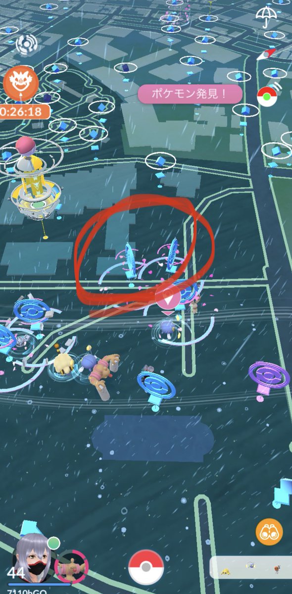 7110hgo バチュル 100 出現中 上野公園 ポケモンgo バチュル