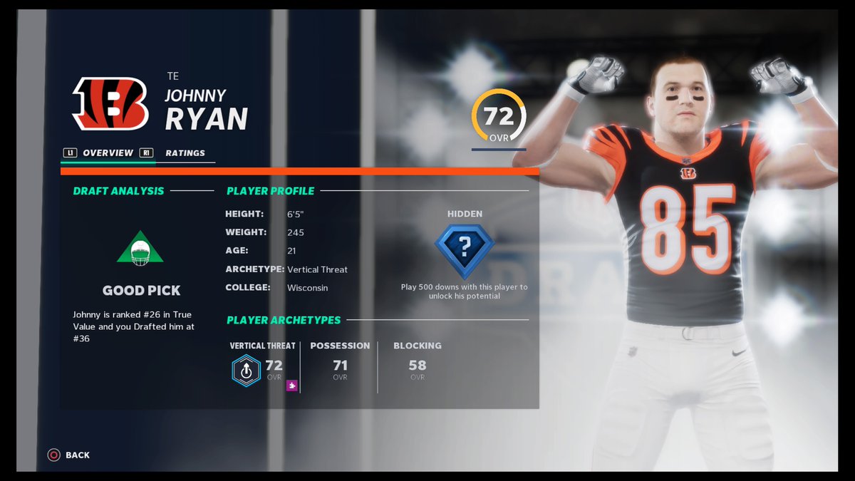 SPML_Bengalz's tweet image. #SPML20 DRAFT 2nd Round pick @SPML_CFM