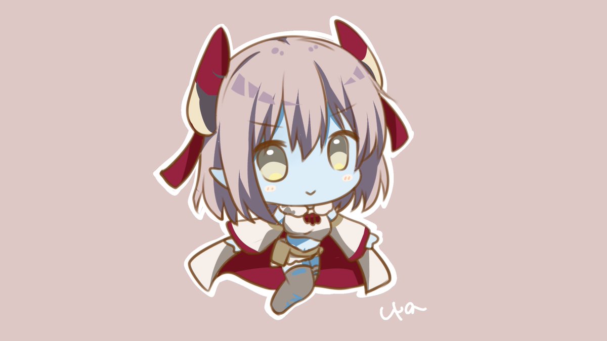ミュルスちゃん アナザーエデン うら のイラスト ミュルスちゃん アナザーエデン うら のイラスト