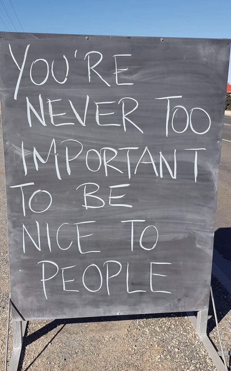 EDiamond136's tweet photo. My thought for the day.....Especially when talking to retail staff ......#BeNiceItsFree https://t.co/cCTtBAl6f1