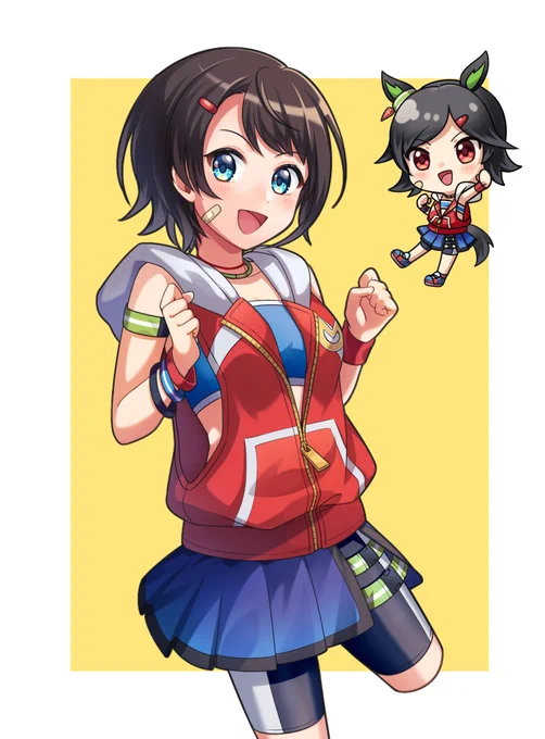ウマ娘のウイニングチケットの衣装が似合いそうだなと?‍♀️
乗馬体験もするそうなのでレポが楽しみ?
#プロテインザスバル 